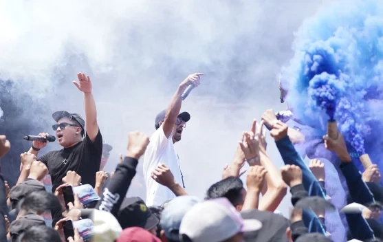 Ribuan Siswa Smk Turen Sambut Meriah Gelaran Arema Fc Goes