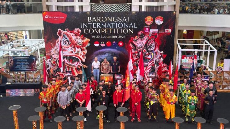 Sengit Atlet Dari 5 Negara Unjuk Gigi Di Barongsai International