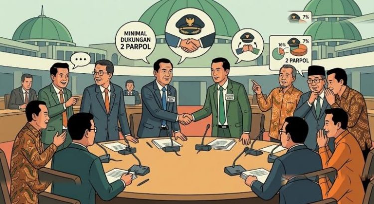 Wacana Syarat Nyapres Wajib Diusung Minimal Dua Fraksi Dpr Tuai