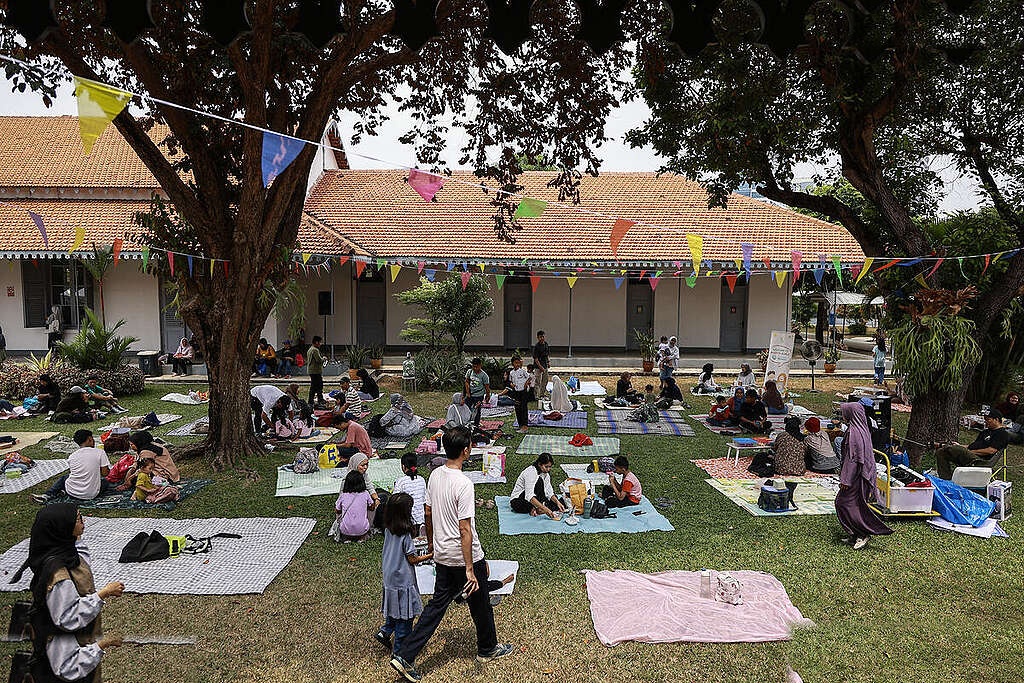 "Rantang Riang" Family Festival in Jakarta, Indoneisa “Rantang Riang: No Plastic Now!”—a family festival focused on promoting sustainable, zero-waste parenting practices at Jakarta’s Museum of National Awakening.