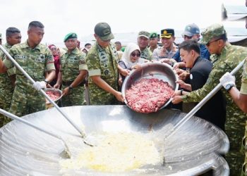 Aksi Masak Besar Bobon Santoso Sedot Perhatian Warga Malang