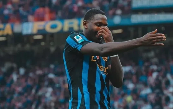 Aksi Unik Bintang Inter Milan Selebrasi Gaya Kicau Mania Usai Tumbangkan Parma