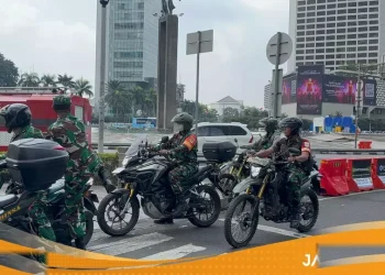 Amankan Demonstrasi Satu Tahun Pemerintahan Prabowo 9505 Personel Gabungan Dikerahkan