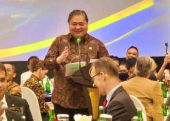 Anggaran Pembukaan Rekening Dipangkas Jadi Rp128 Triliun Menko Airlangga Ungkap. Foto Rmolalifia