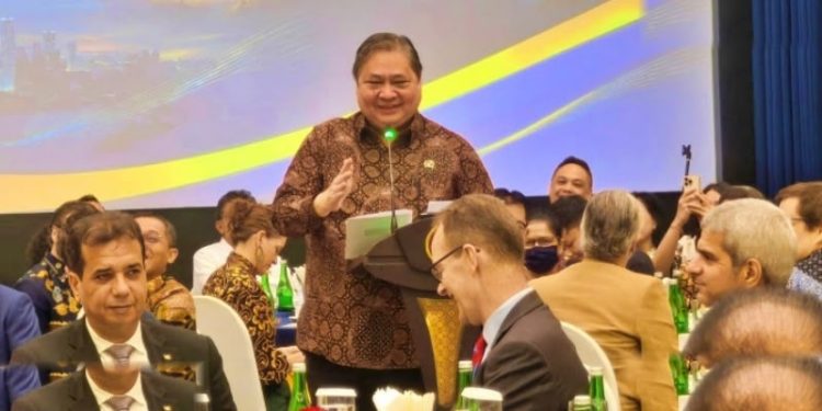 Anggaran Pembukaan Rekening Dipangkas Jadi Rp128 Triliun Menko Airlangga Ungkap. Foto Rmolalifia