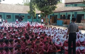 Atasi Perundungan Sekolah, Polresta Malang Kota Latih Pelajar Keberanian Melapor