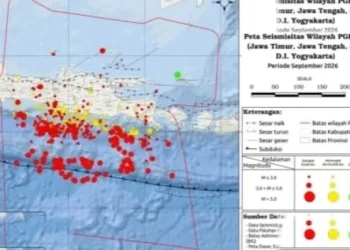 Bmkg Catat 557 Gempa Guncang Jawa Timur Sepanjang September 2026