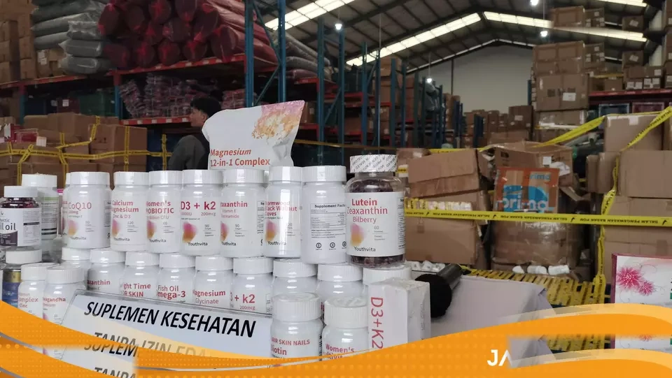 Bpom Sita Impor Ilegal Asal China As Dan Australia Senilai