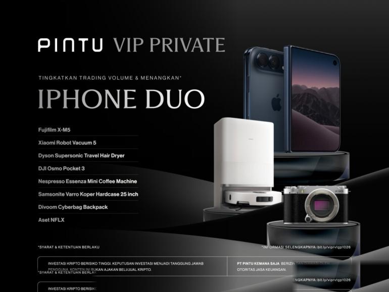 Banjir Hadiah Fantastis, Anggota Pintu VIP Private Boyong Paket Liburan Hingga iPhone