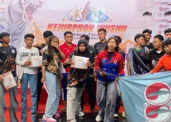 Borong 11 Medali Di Kejurnas Kediri Atlet Wushu Kabupaten Probolinggo