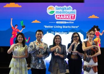 Dorong Gaya Hidup Berkelanjutan Blibli Tiket Gelar Langkah Membumi Market