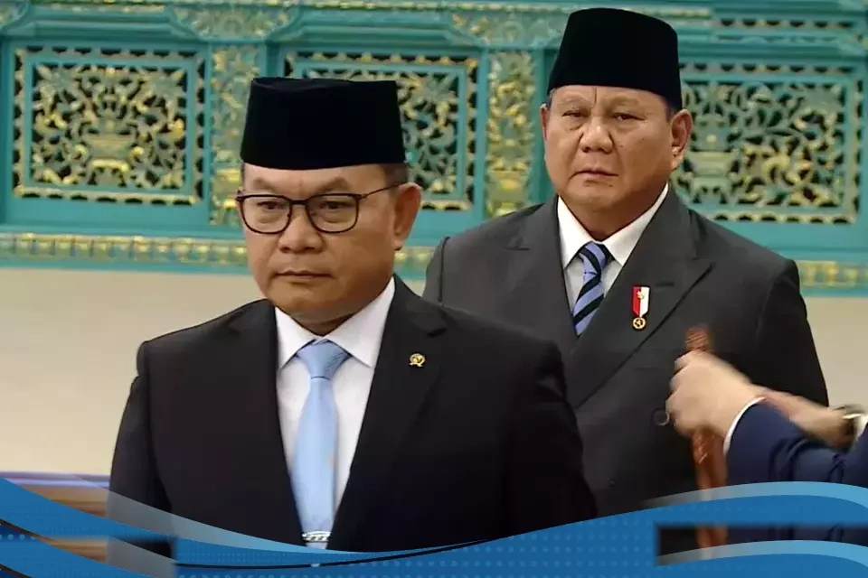 Dudung Abdurahman Resmi Dilantik Jadi Menko Polkam Gantikan Djamari Chaniago