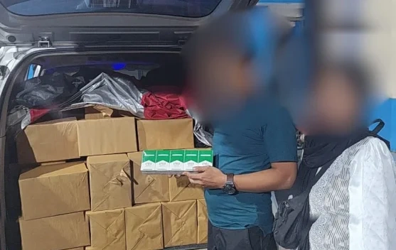 Gempur Rokok Ilegal Bea Cukai Malang Cegat Mobil Pembawa 105