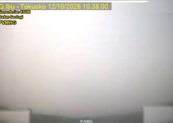 Gunung Ibu Di Halmahera Barat Tiga Kali Erupsi Pagi Ini