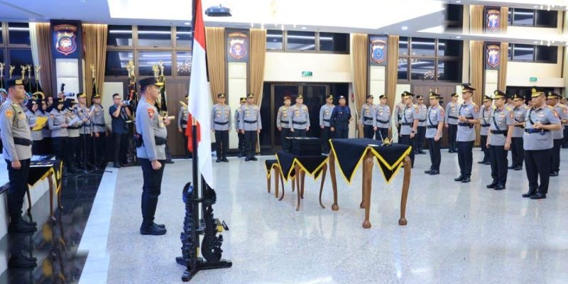 Kapolri Pimpin Sertijab Pati Polri Usai Resmi Terbitkan Surat Mutasi