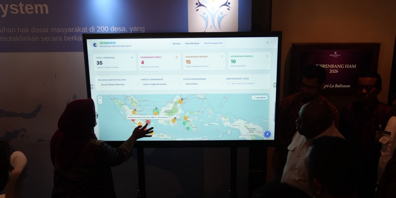 Kemenham Luncurkan Peta Digital Pemenuhan Hak Dasar Masyarakat Hingga Tingkat
