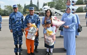 Kunjungi Lanud Abd Saleh, Pangkoopsudnas Gembleng Kesiapan dan Mental Personel di Malang
