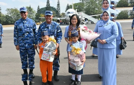 Kunjungi Lanud Abd Saleh Pangkoopsudnas Gembleng Kesiapan Dan Mental Personel