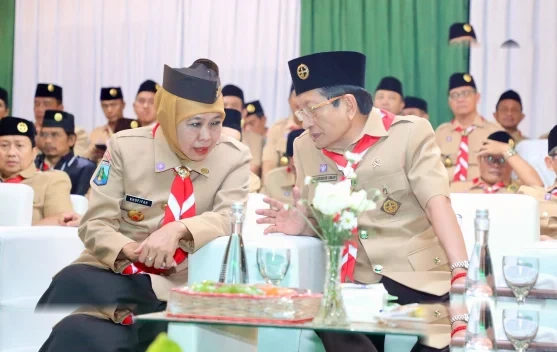 Menag Minta Santri Pramuka Jawa Timur Jadi Motor Pembaharu Bangsa