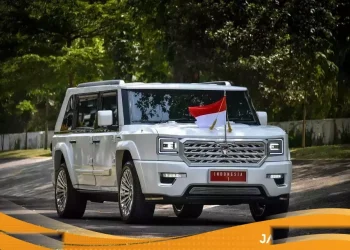 Para Menteri Mulai Gunakan Maung Buatan Dalam Negeri Jadi Mobil