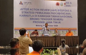 Pascakebakaran Hebat, BPBD Jatim Genjot Pemulihan Ekosistem Bromo-Semeru