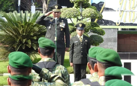 Peringati Hut Ke 81 Tni Kodim 0819 Pasuruan Gelar Upacara Khidmat