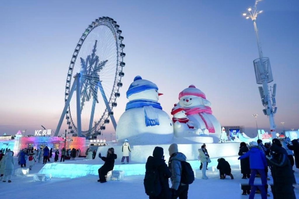 Perluasan Harbin Ice-Snow World Siap Cetak Rekor Dunia Baru