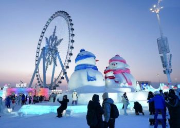 Perluasan Harbin Ice Snow World Siap Cetak Rekor Dunia Baru