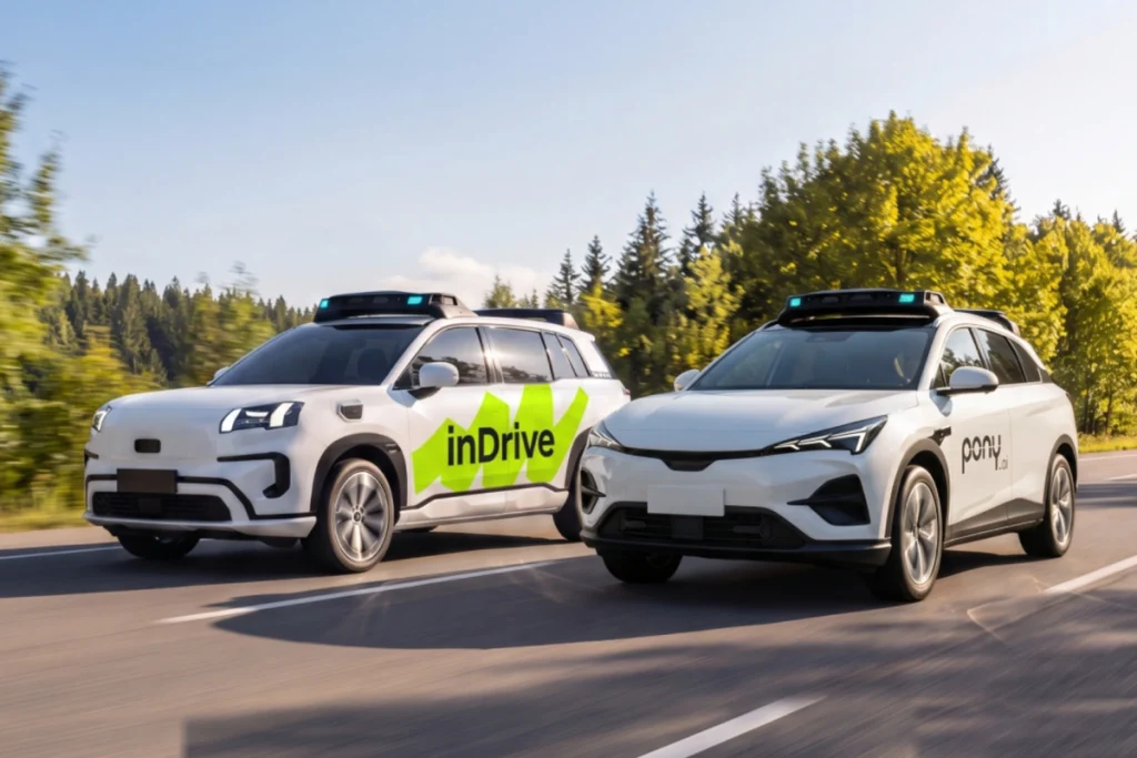 Pesaing Uber inDrive Gandeng Pony.ai dan Nvidia Siapkan Uji Coba Robotaxi pada 2027