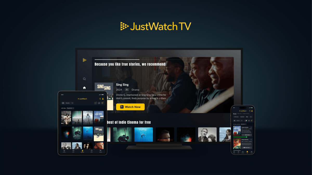 Platform Panduan Streaming Justwatch Kini Resmi Meluncurkan Layanan Streaming Sendiri