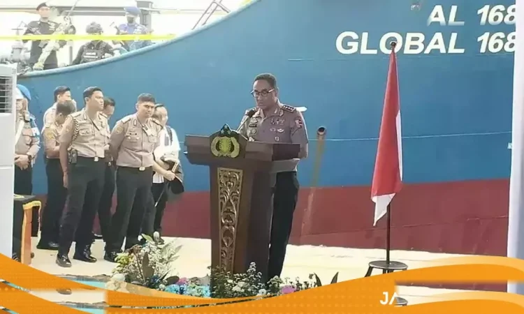 Polisi Gagalkan Penyelundupan Ketamin Rp3 Triliun Dari Kapal Tanker Di