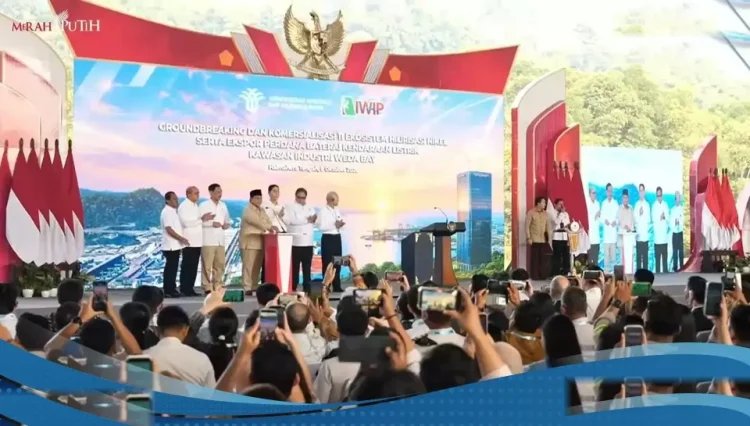 Prabowo Resmikan Ekspor Perdana Baterai Dan Proyek Hilirisasi Senilai Rp