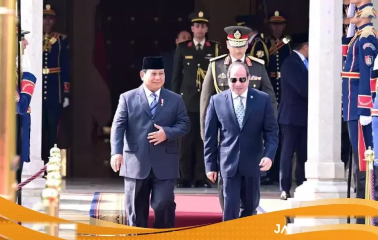 Presiden Mesir Al Sisi Tiba Di Jakarta Gelar Pertemuan Strategis Bersama