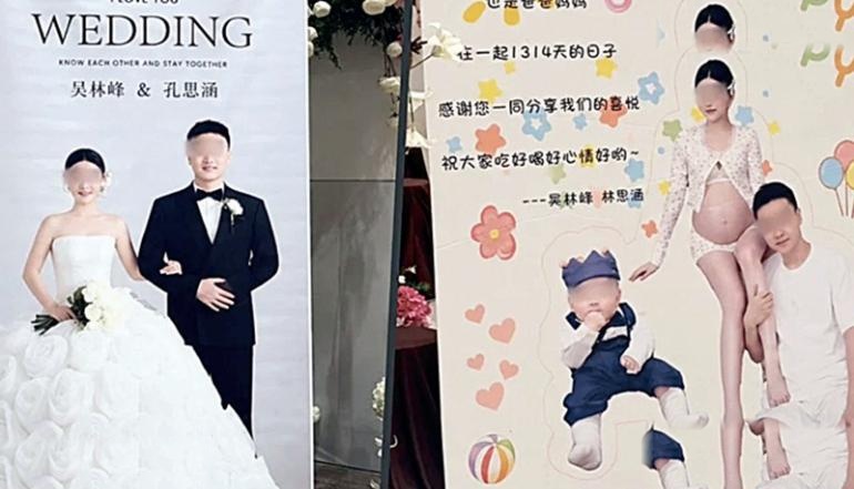 Pria Ini Gelar Pernikahan dan Pesta Kelahiran Bayi Mantan Pacar Secara Bersamaan