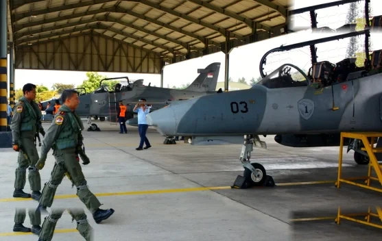 Rampung Perawatan Rampung Tugas Jet Tempur Hawk Akhiri Misi Enam