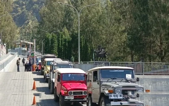 Ratusan Jeep Wisata Bromo Jalani Uji Kir Massal Di Sukapura