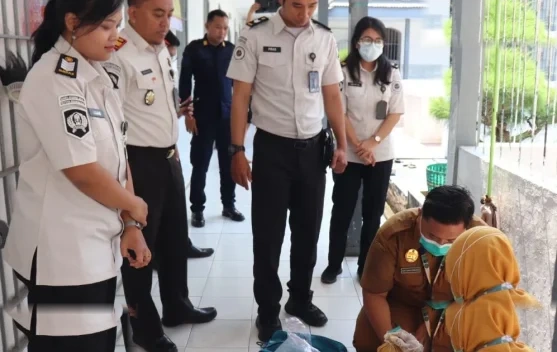 Rutan Kraksaan Dan Dinkes Uji Sanitasi Air Demi Kesejahteraan Warga