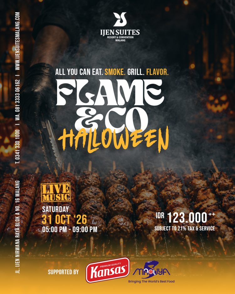 Sensasi All You Can Eat Smoke & Grill Dengan Suasana Halloween Di Ijen Suites Malang