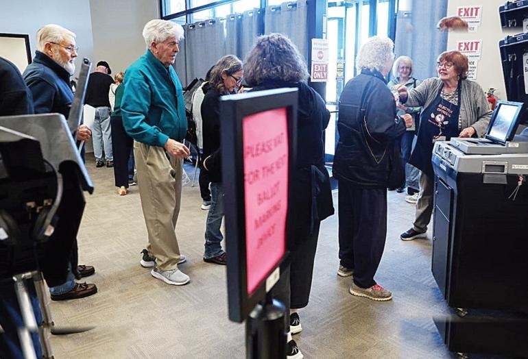 Uji Kekuatan Trump dan Republik, Early Voting Pemilu Sela AS Dimulai di Ohio