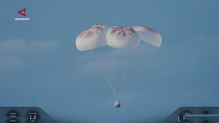 Usai 237 Hari Di Antariksa Empat Astronaut Crew 12 Berhasil Hinggap