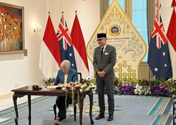 Wamenlu Arrmanatha Dan Menlu Australia Sepakat Perkuat Hubungan Bilateral Ri Australia
