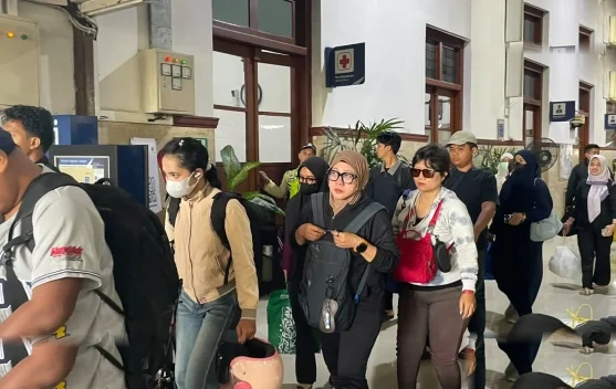 Tren Penumpang Perempuan Kai Daop 9 Jember Melonjak Hingga 96