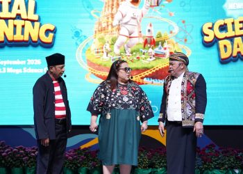 Dihadiri Oleh Tiga Legenda Srimulat, Yaitu Nunung, Kadir, Dan Kirun, Untuk Mengenalkan Warisan Komedi Indonesia Ke Ruang Edukasi.