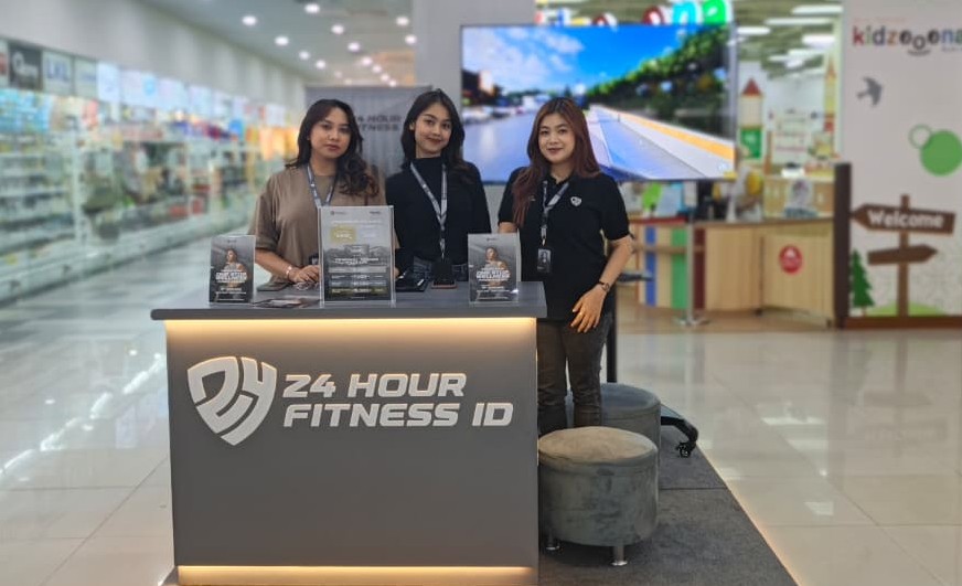 24 Hour Fitness Indonesia Membuka Booth Khusus Di Malang Olympic Garden Mog