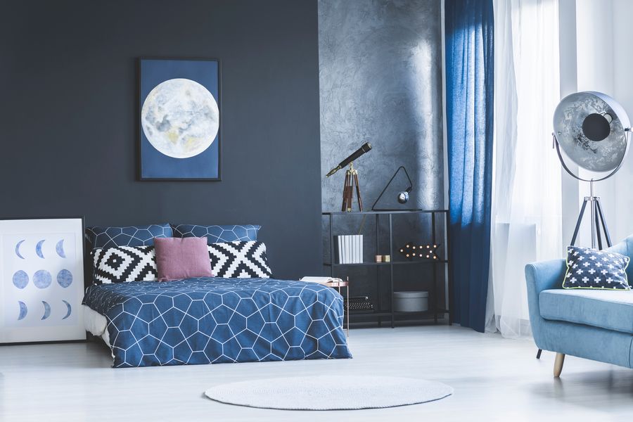Warna Sprei Biru