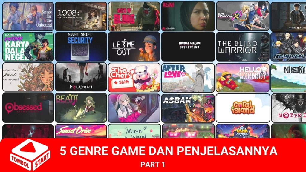 5 Genre Game dan Penjelasannya