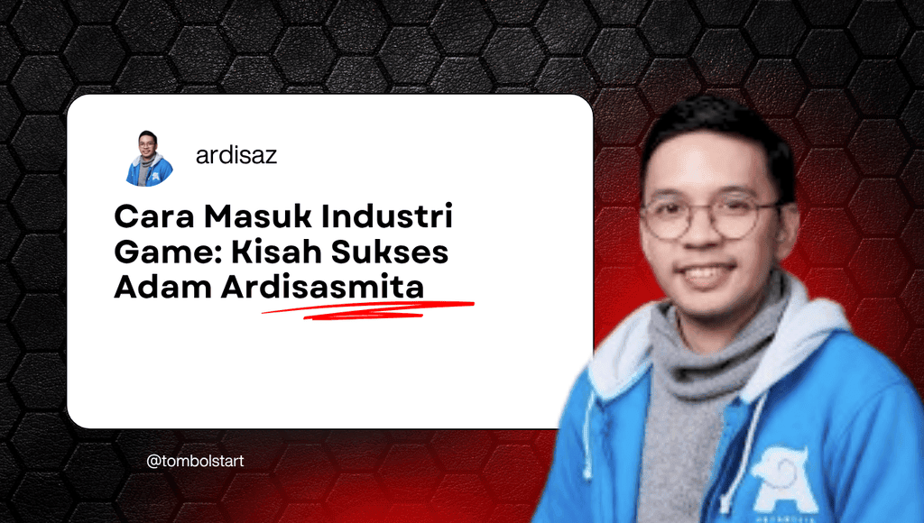 Kisah sukses Adam Adisasmita masuk industri game
