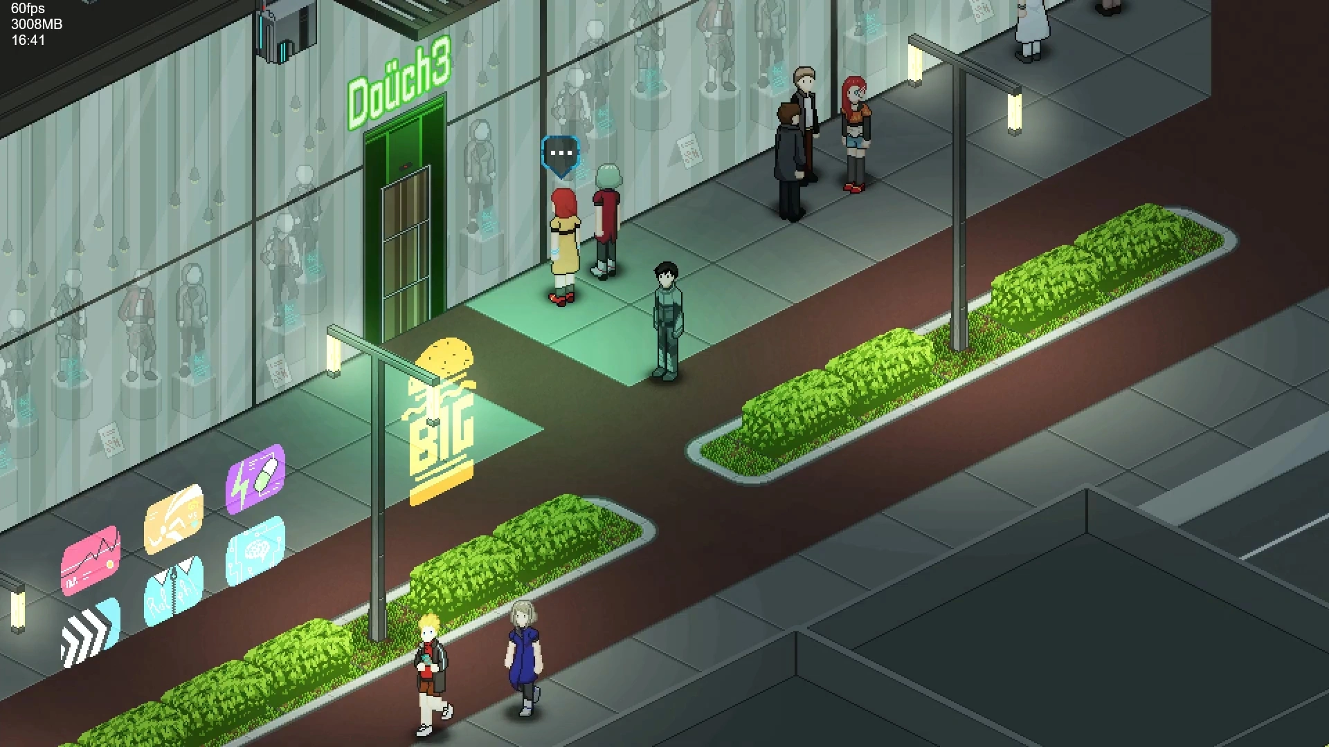 Bustling City in the Night Bustling City in the Night