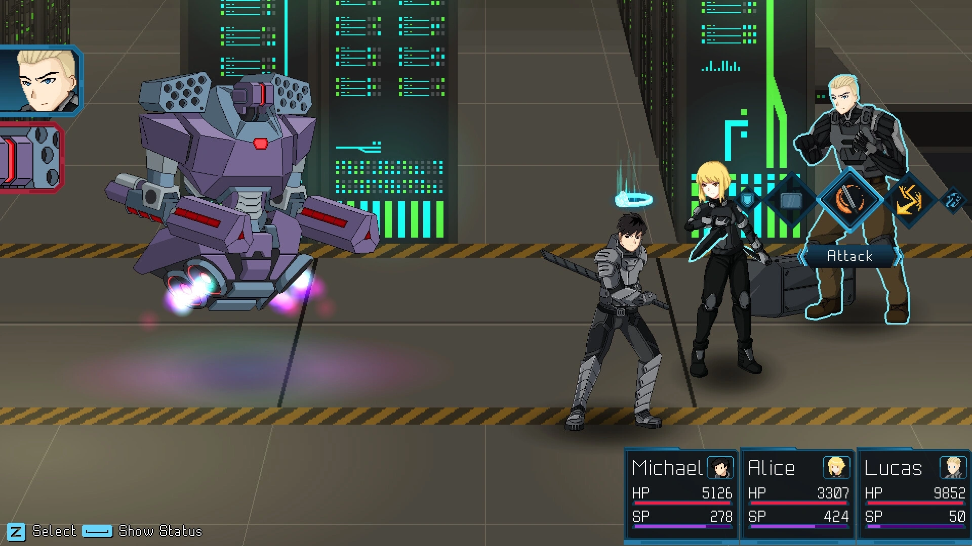 Fighting Mech Enemy Fighting Mech Enemy