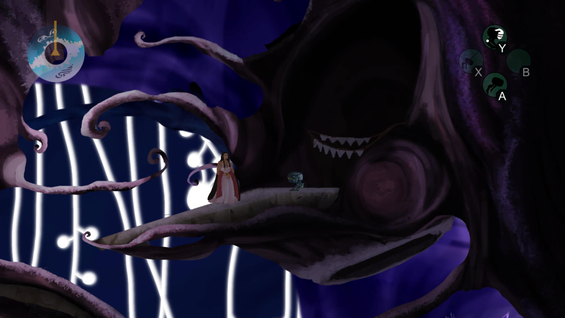 ascender gaya metroidvania Sistem eksplorasi metroidvania di Ascender yang mendorong strategi dan pemecahan masalah